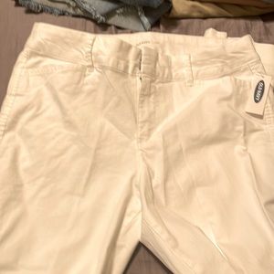 White dress pants size 6